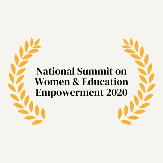 National Summit on Women and Education Empowerment 2020 Image