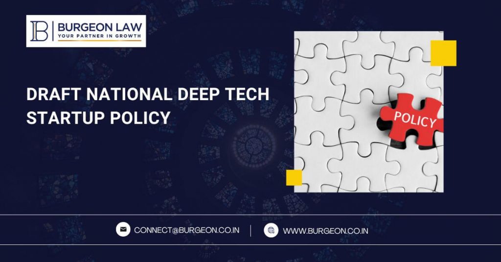 draft national deep tech startup policy