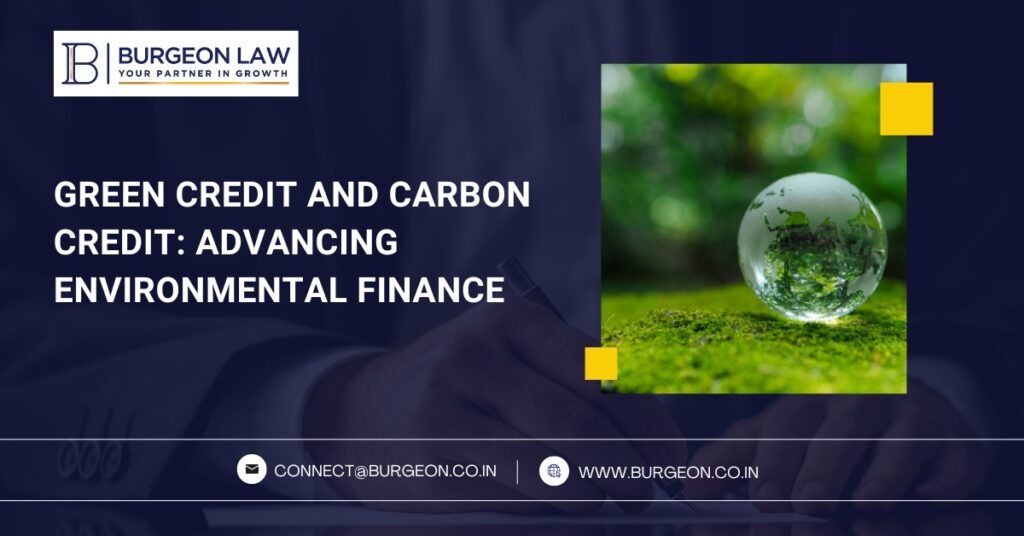 green credit and carbon credit advancing environmental finance