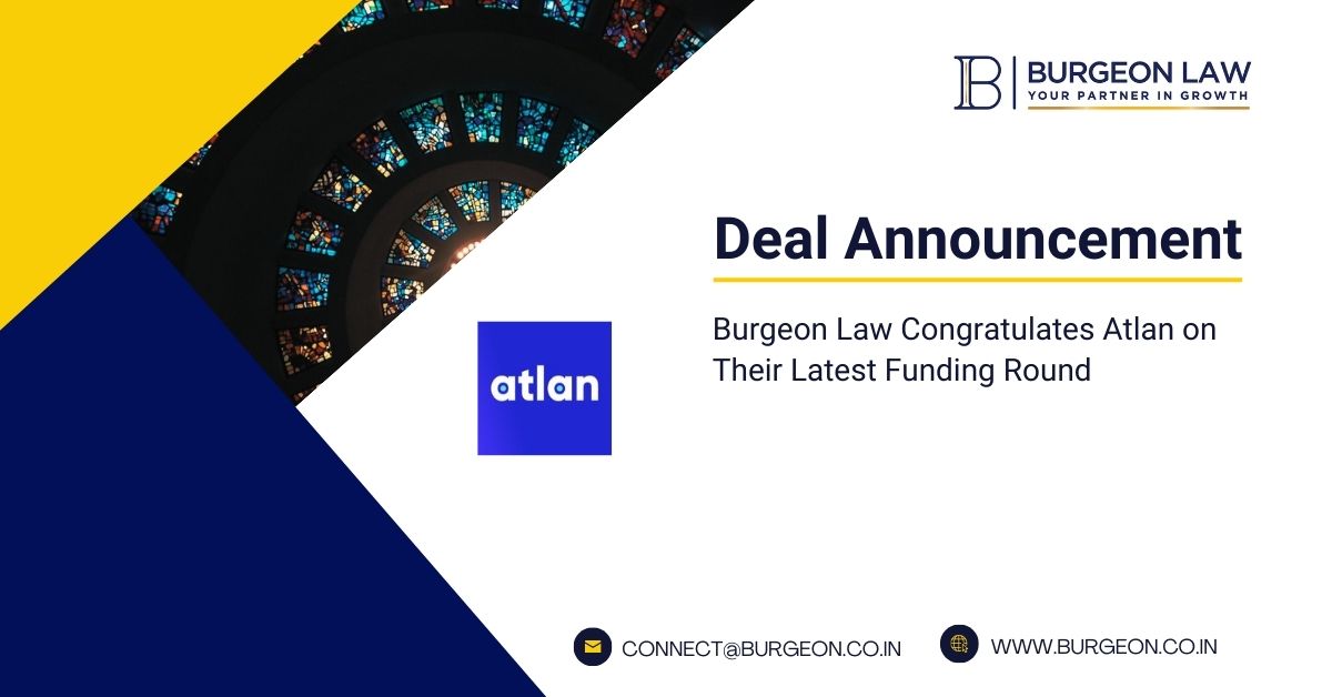 burgeon law congratulates atlan on their latest funding round