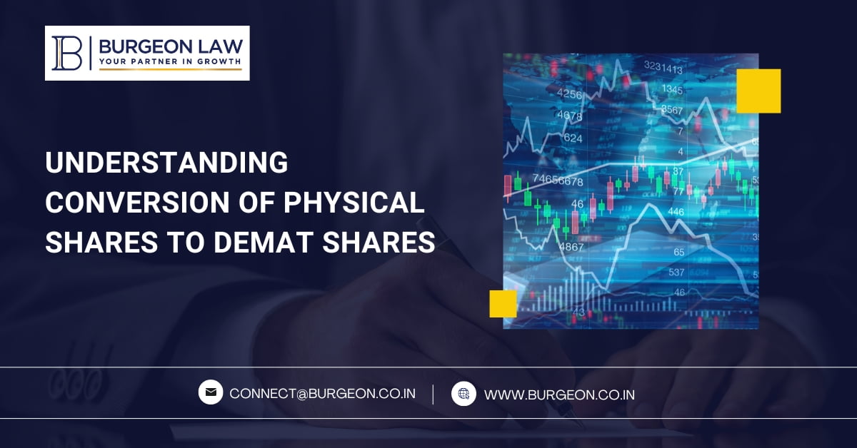 understanding conversion of physical shares to demat shares